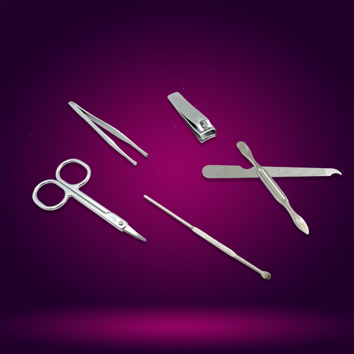 6729 Nail Scissors Professional Nail Clippers Kit Manicure Set 6 Pieces Top Grade Stainless Steel Grooming Kit For Travel Or Home Manicure Set (6 Pc Set) 6729 Nail Scissors Professional Nail Clippers Kit Manicure Set 6 Pieces Top Grade Stainless Steel Grooming Kit For Travel Or Home Manicure Set (6 Pc Set)